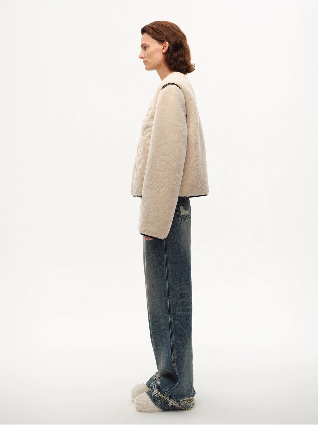 FIRELADY FUR | "FF×JW Muse Project" Merino Wool Jacket
