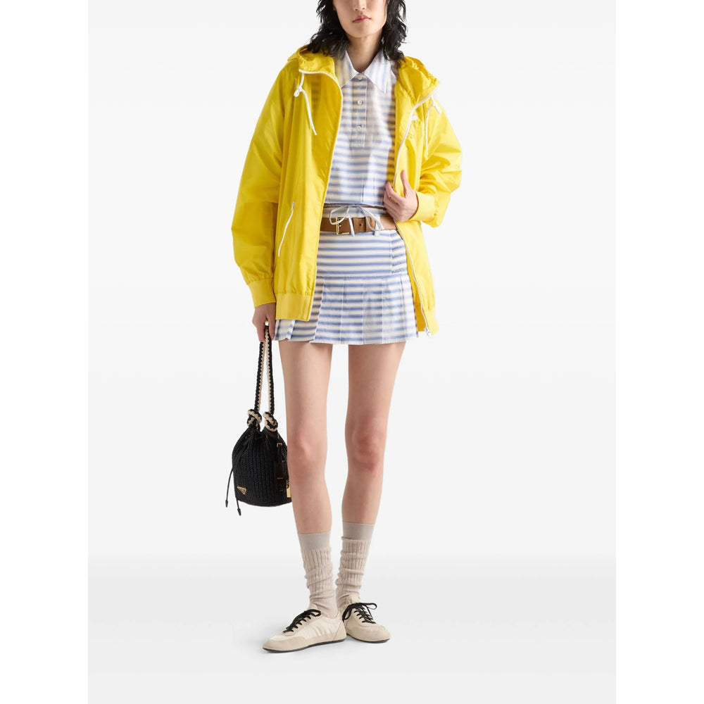 Prada | Women's Blue A-Line Skirt