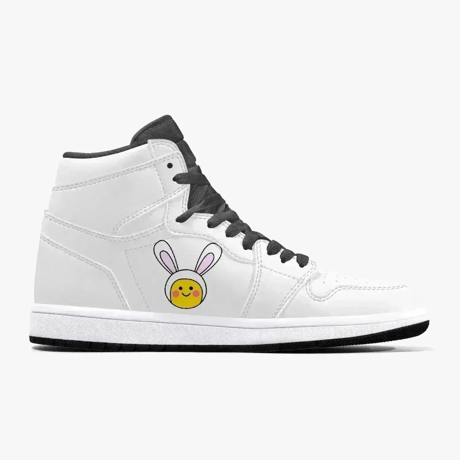 Jacki Easlick | Lux Bunny High-Top Leather Sneakers