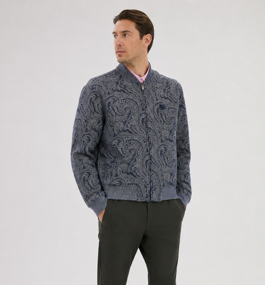 ETRO | Men's Jacquard Bomber Jacket