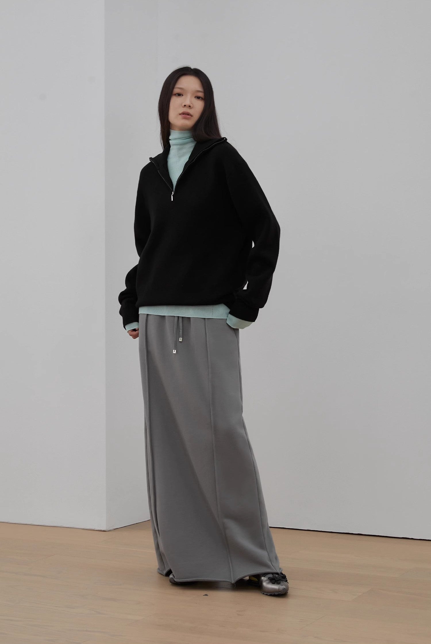 PREMIUM STYLE CO. LTD. | Women's Merino Wool Pullover Turtleneck Sweater