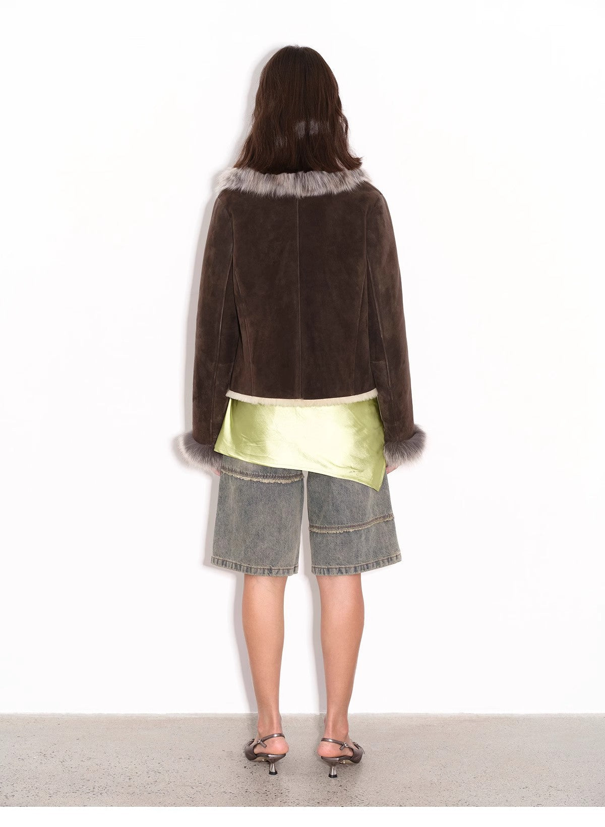 FIRELADY FUR | Women's Merino Wool & Fox Fur Jacket