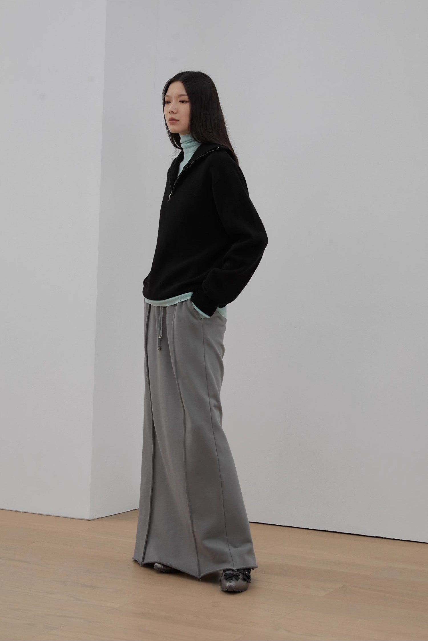 PREMIUM STYLE CO. LTD. | Women's Merino Wool Pullover Turtleneck Sweater