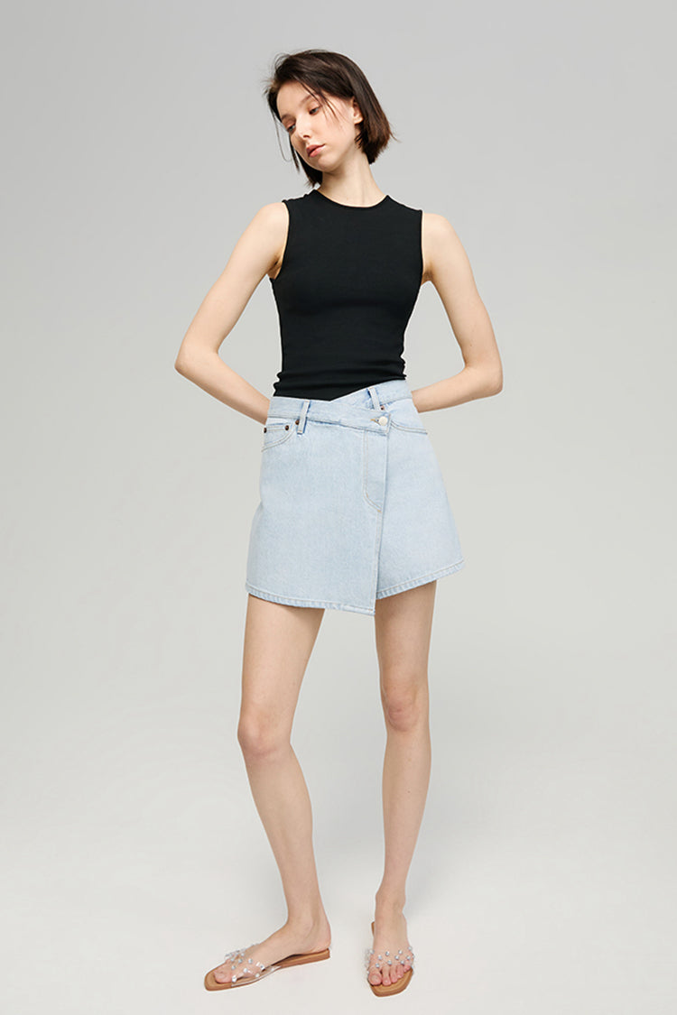 Hey Joanie | Cotton Wrap Skort