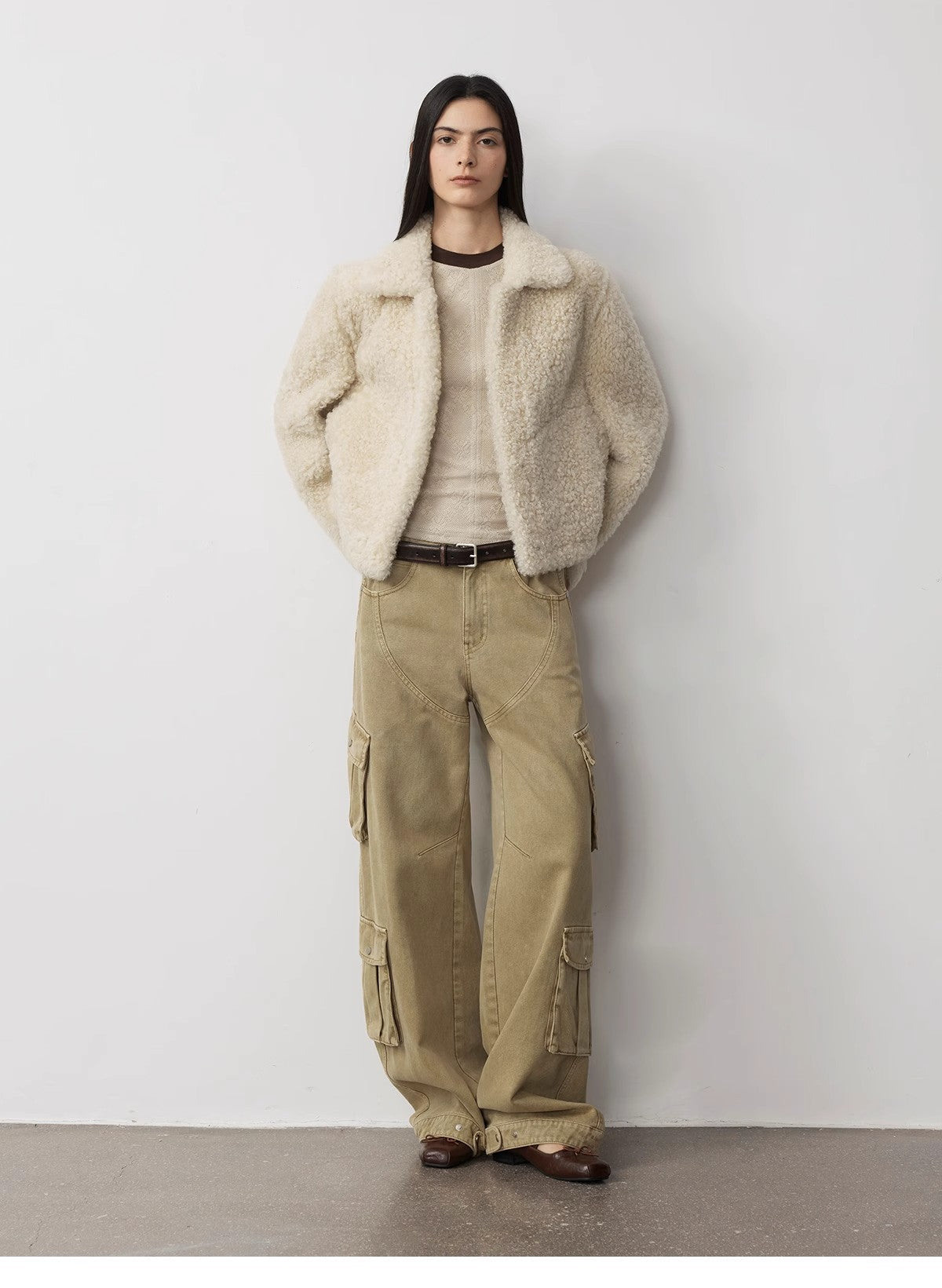 PREMIUM STYLE CO. LTD. | "Nostalgic Wasteland" Cocoon Cargo Jeans
