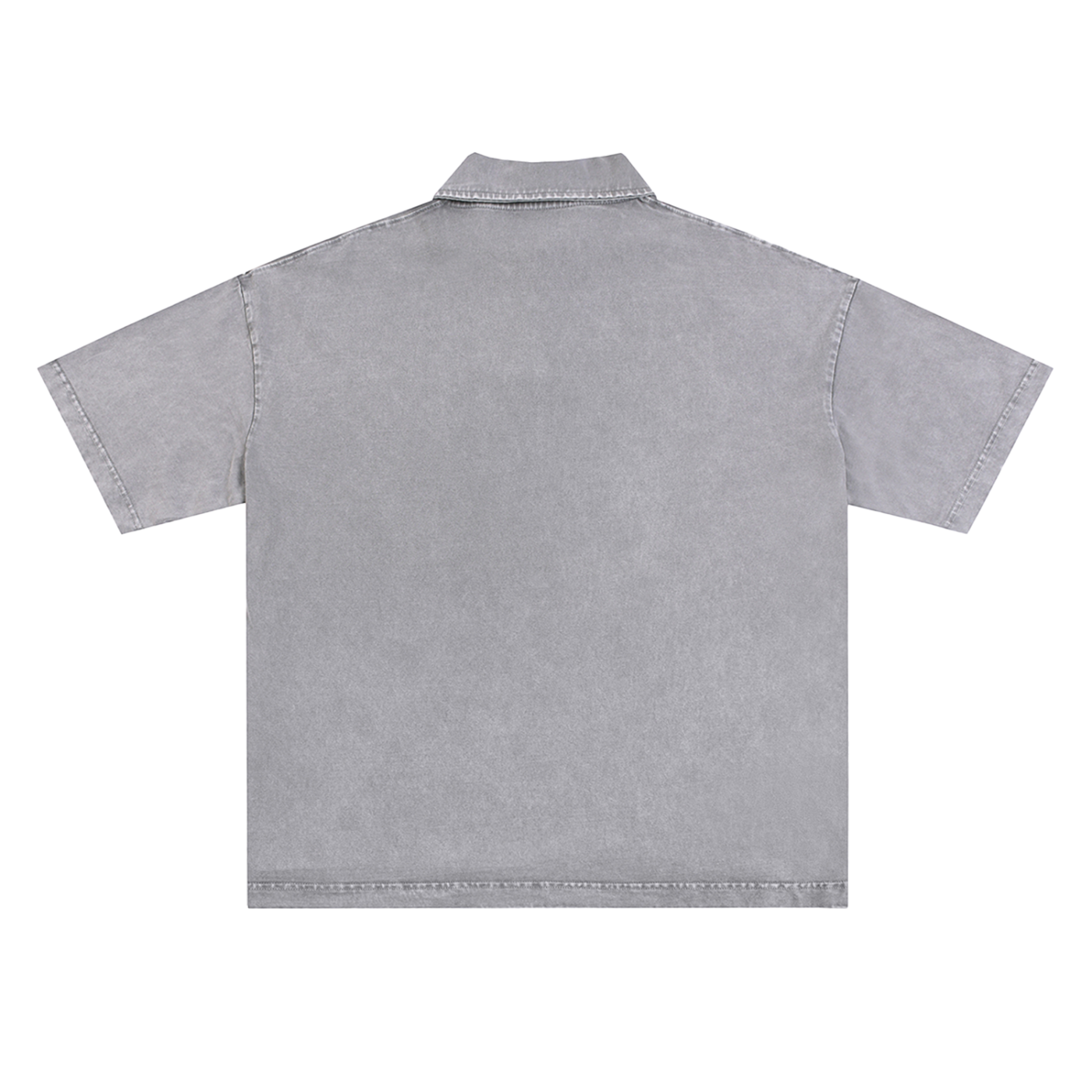 Cotton Polo T-shirt | Snow Washed