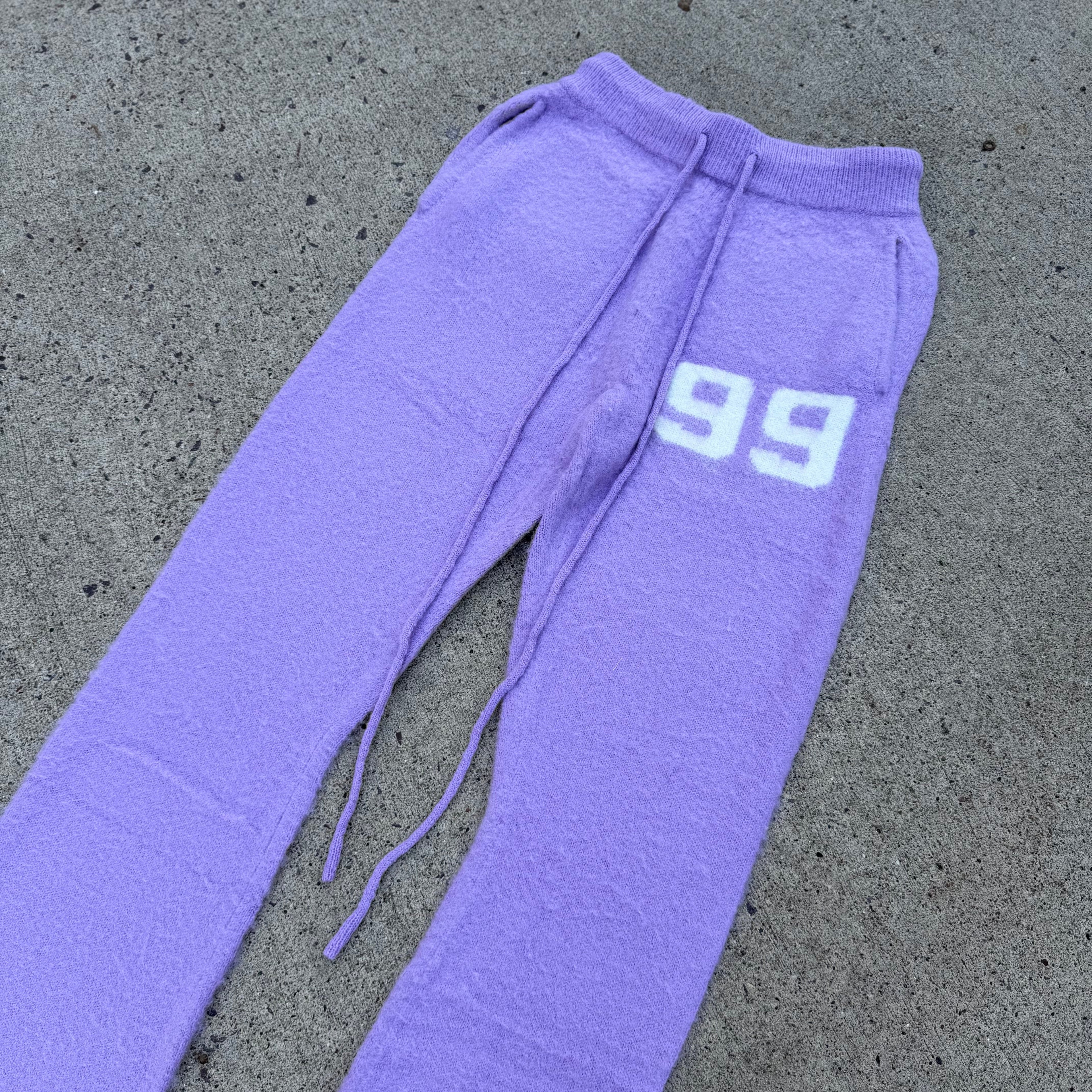 BRAINWASHED | Lavender Mohair Pants