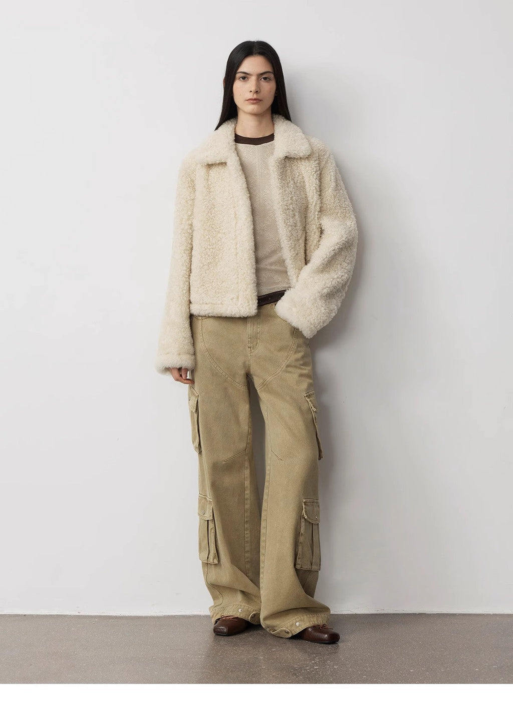 PREMIUM STYLE CO. LTD. | "Nostalgic Wasteland" Cocoon Cargo Jeans