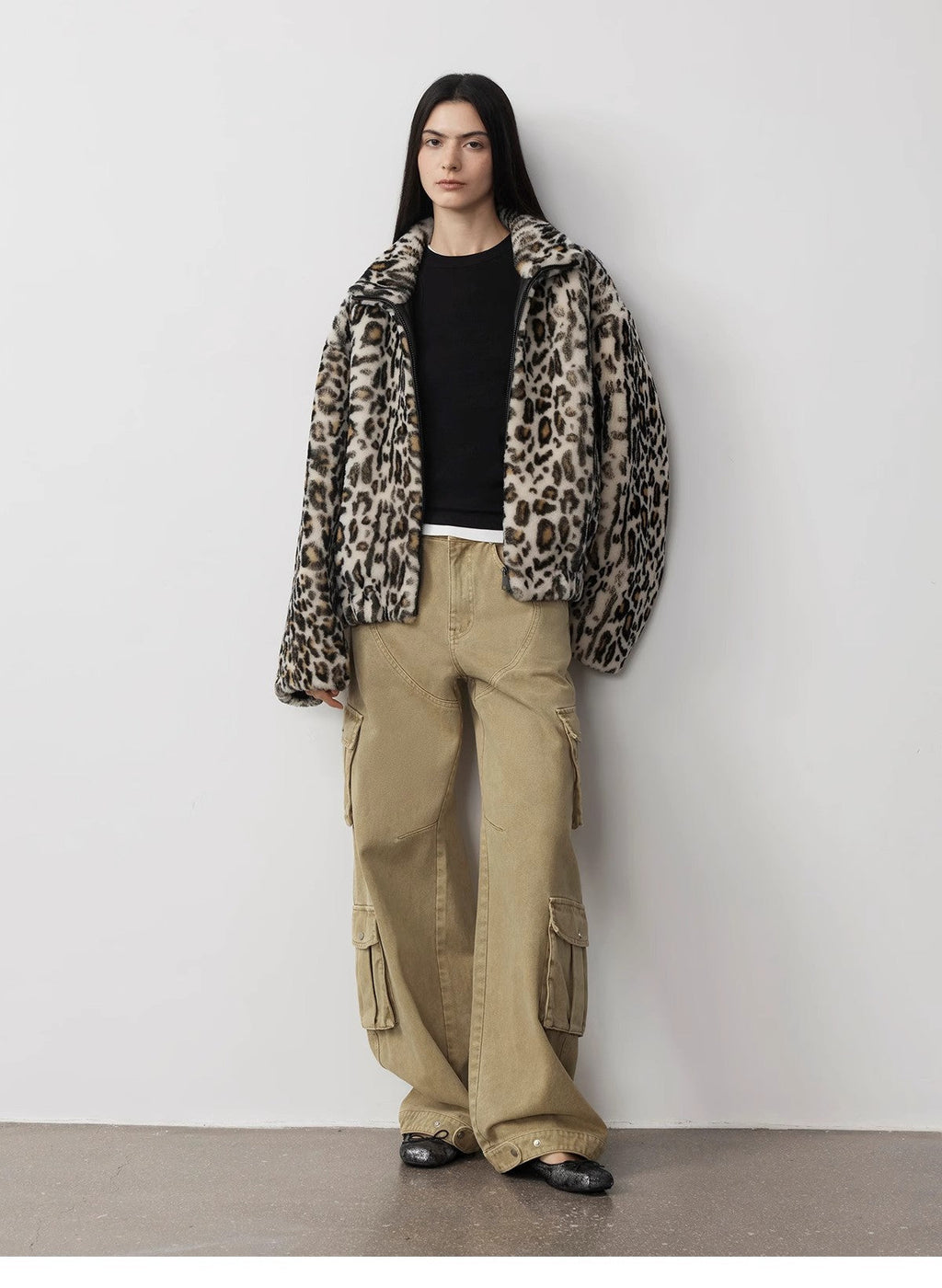 PREMIUM STYLE CO. LTD. | "Nostalgic Wasteland" Cocoon Cargo Jeans