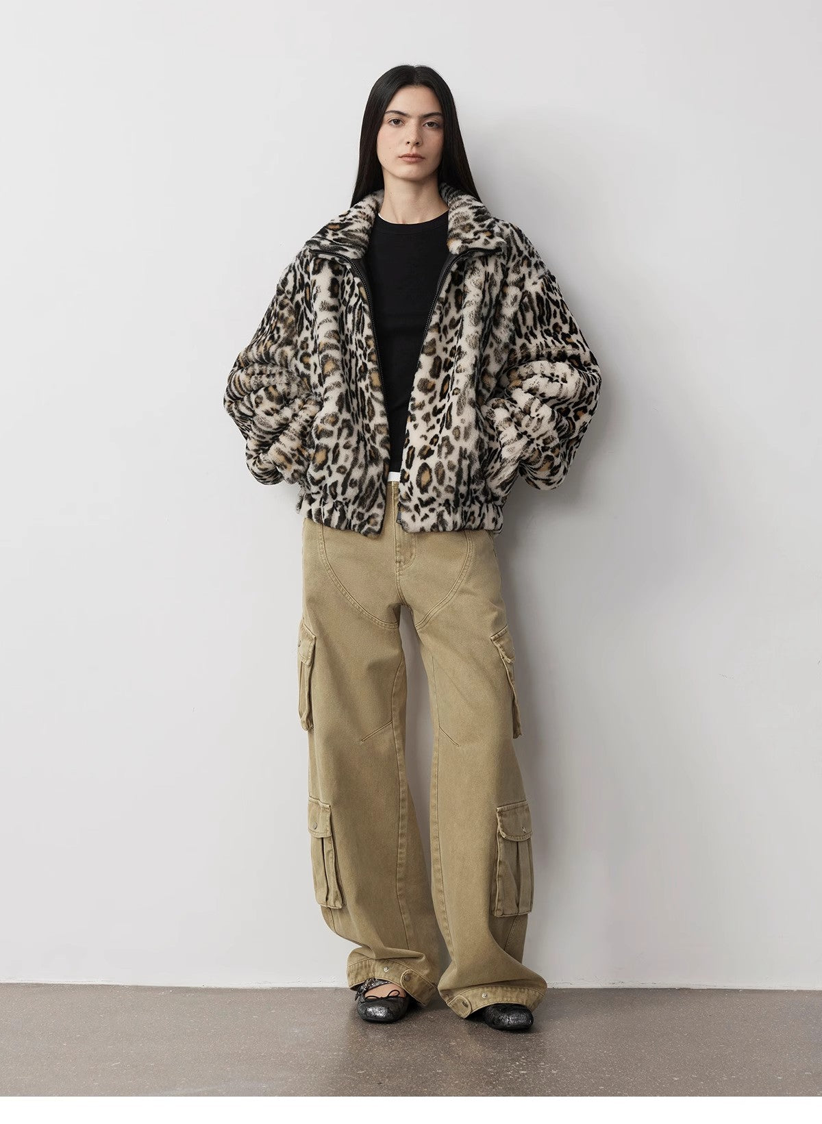 PREMIUM STYLE CO. LTD. | "Nostalgic Wasteland" Cocoon Cargo Jeans