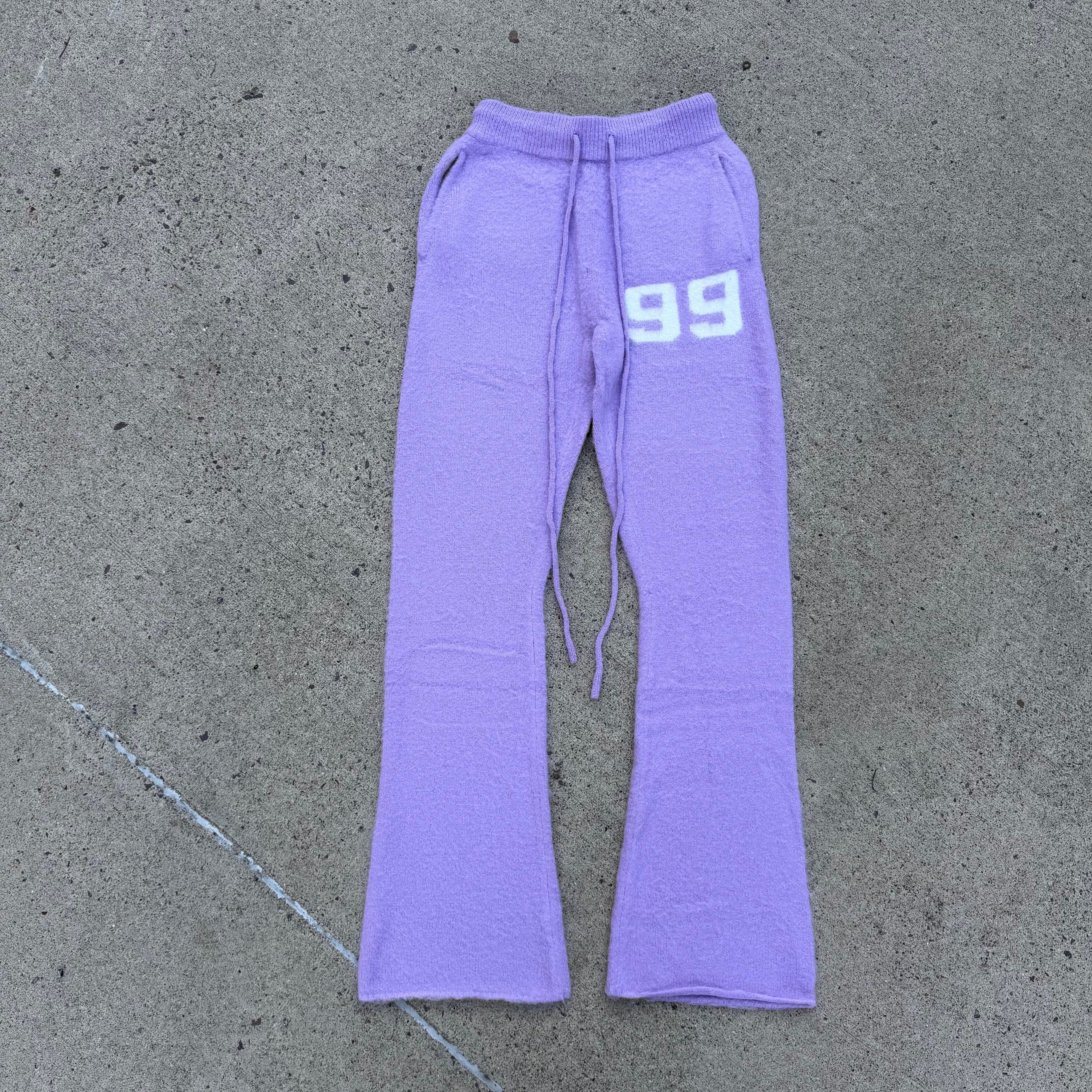 BRAINWASHED | Lavender Mohair Pants
