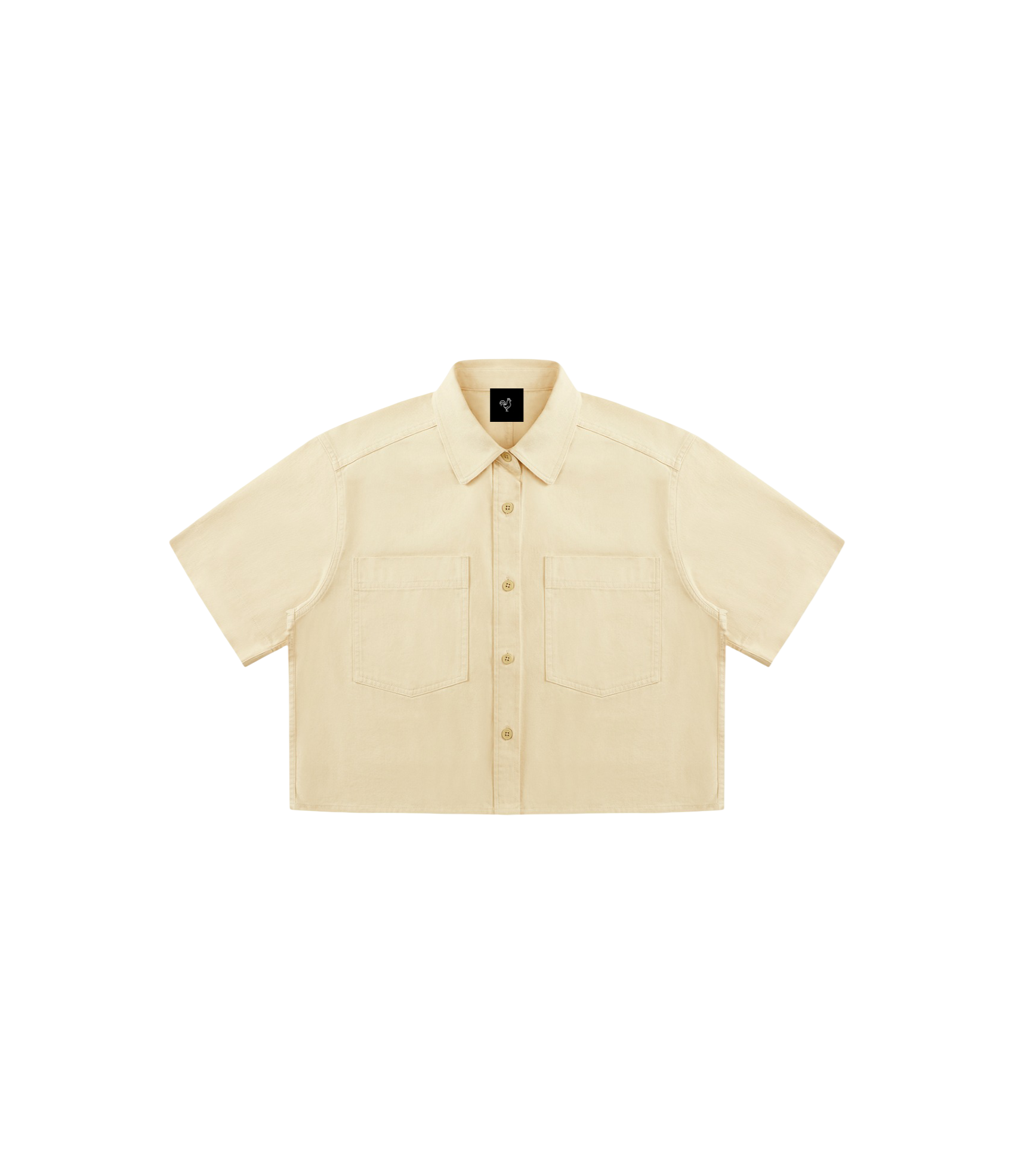 Gallo Jean | Women’s Cropped Cotton Short Sleeve Shirt