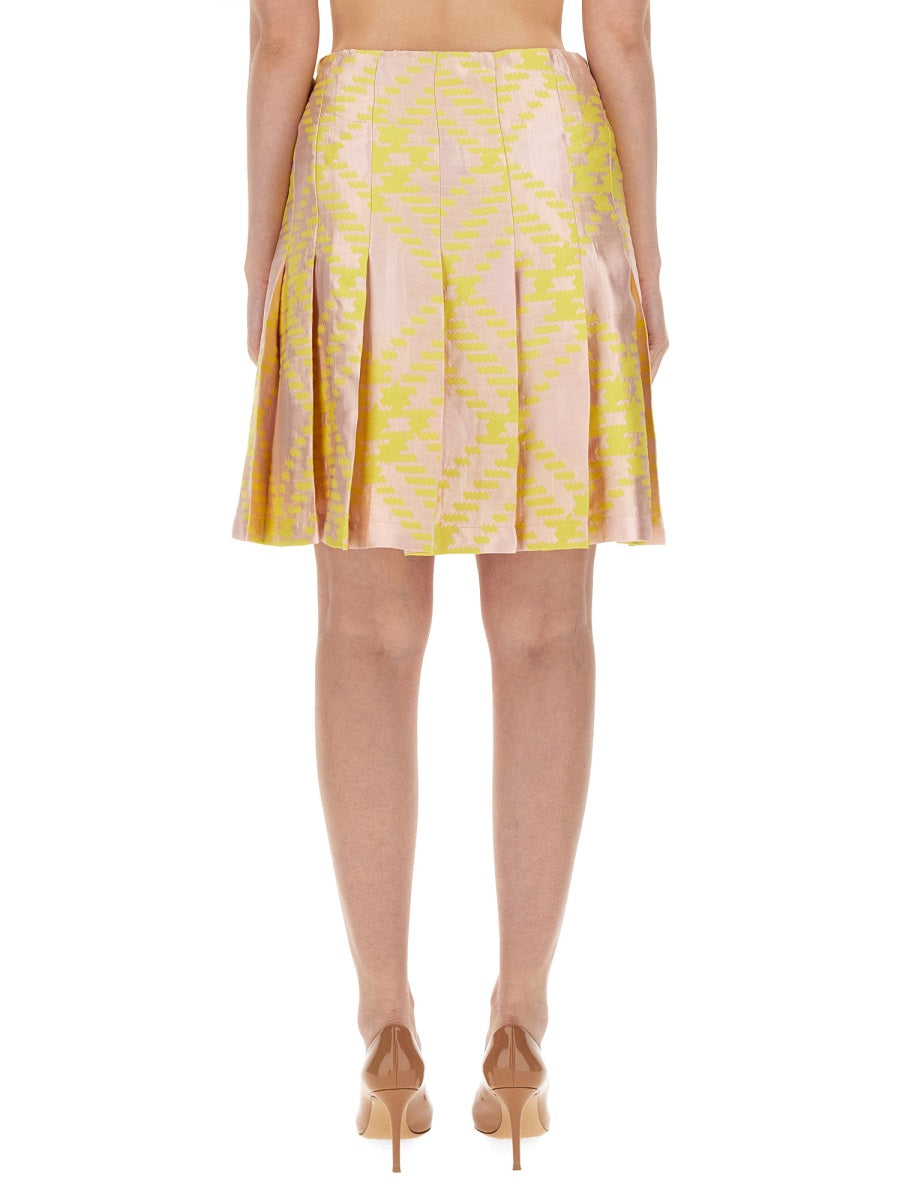 Burberry | Women's Check Pattern Skirt