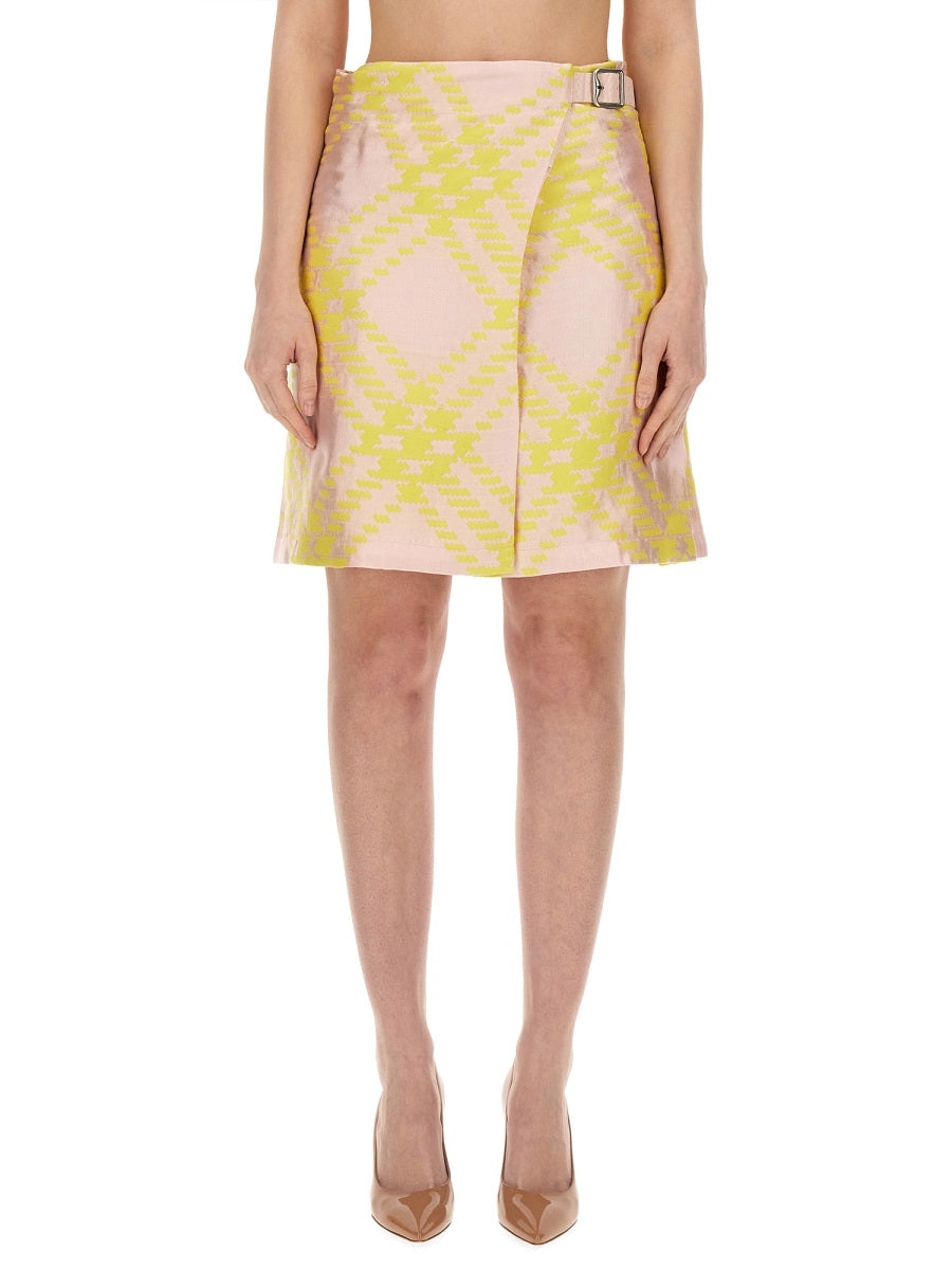 Burberry | Women's Check Pattern Skirt