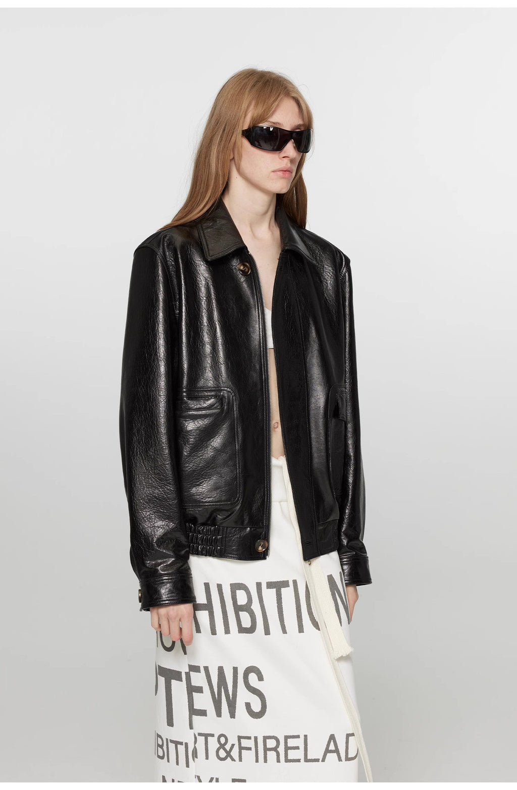 Women's Sheepskin Leather Jacket | Retro Guard