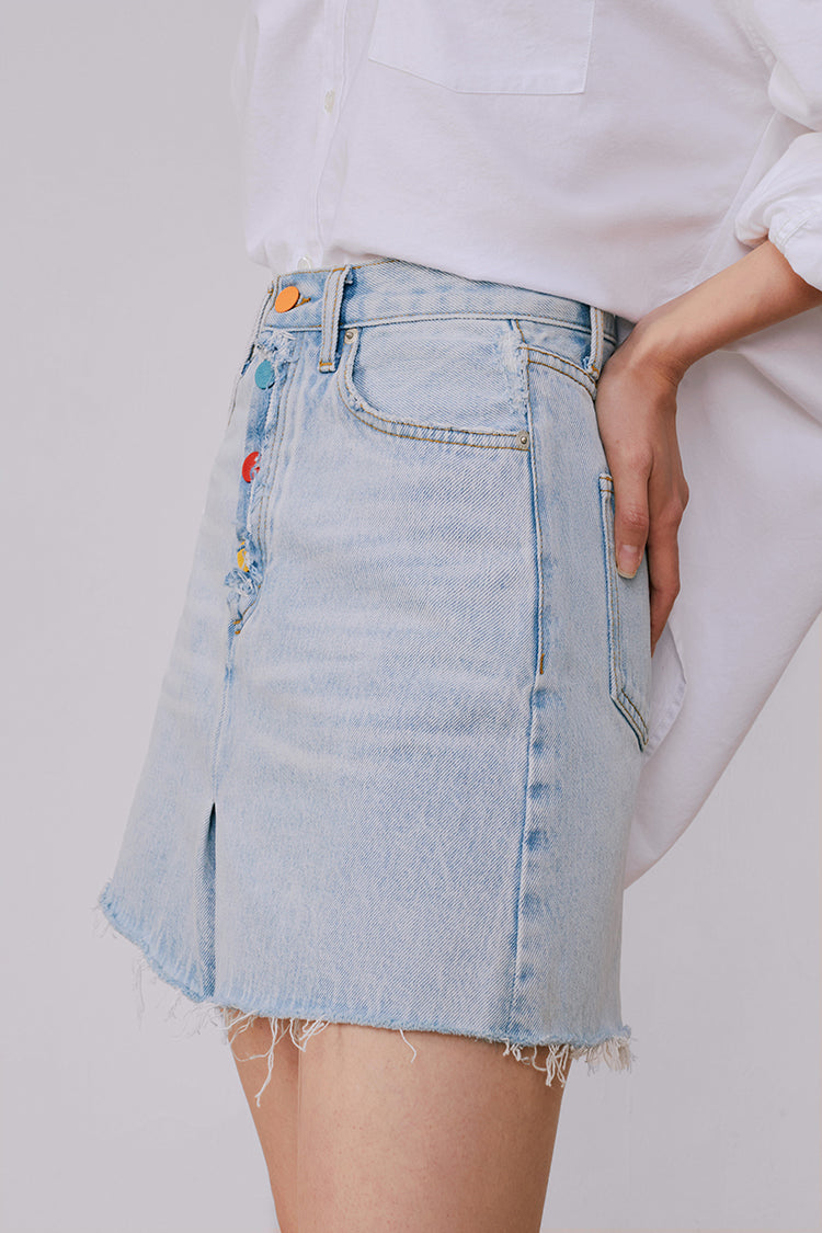 Hey Joanie | Rainbow Pleat Skort
