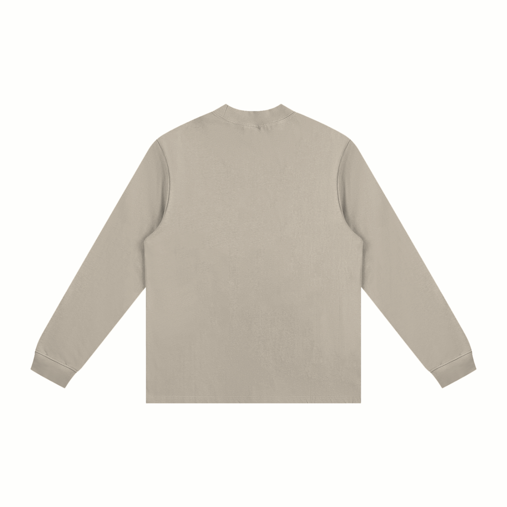 Cotton Sweatshirt | Plain Mock Neck