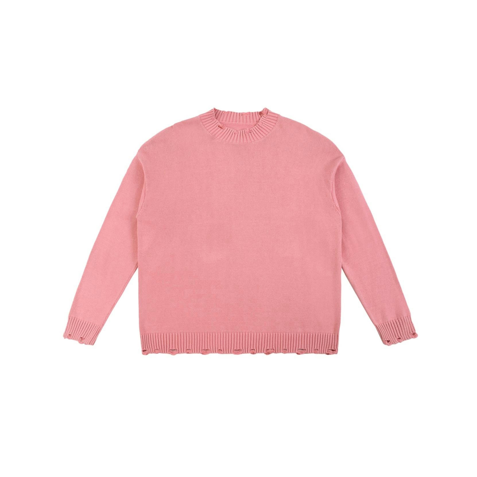 GALLO JEAN | Vintage Washed Frayed Sweater