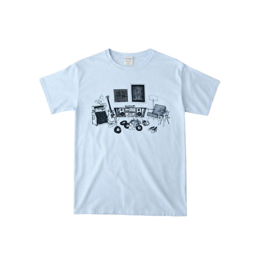 Paulville Goods | Men's "High Fidelity Soothing Blue" T-shirt