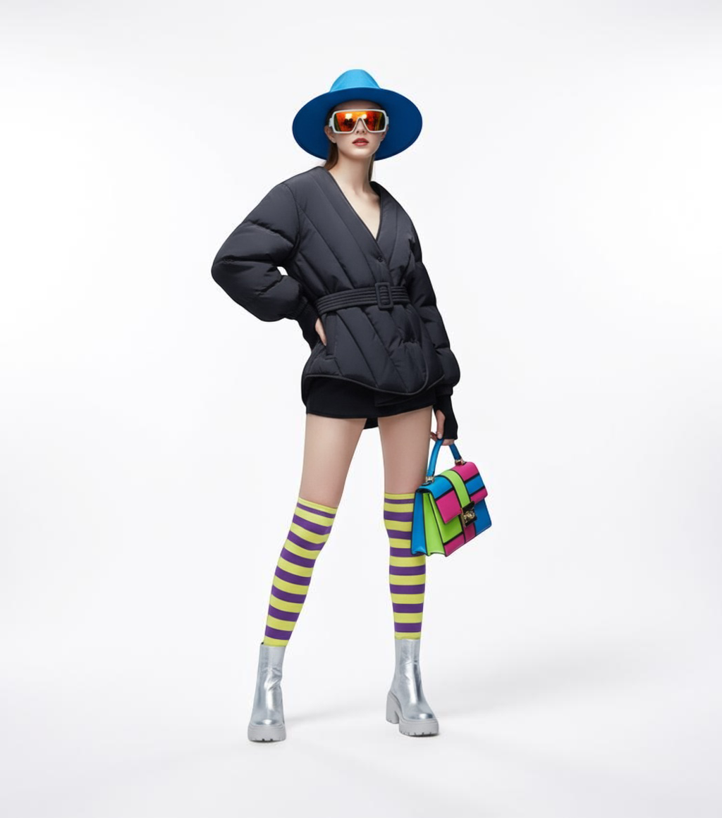 BYMANYC ® New York | Women's Classic Crossed Puffer Jacket