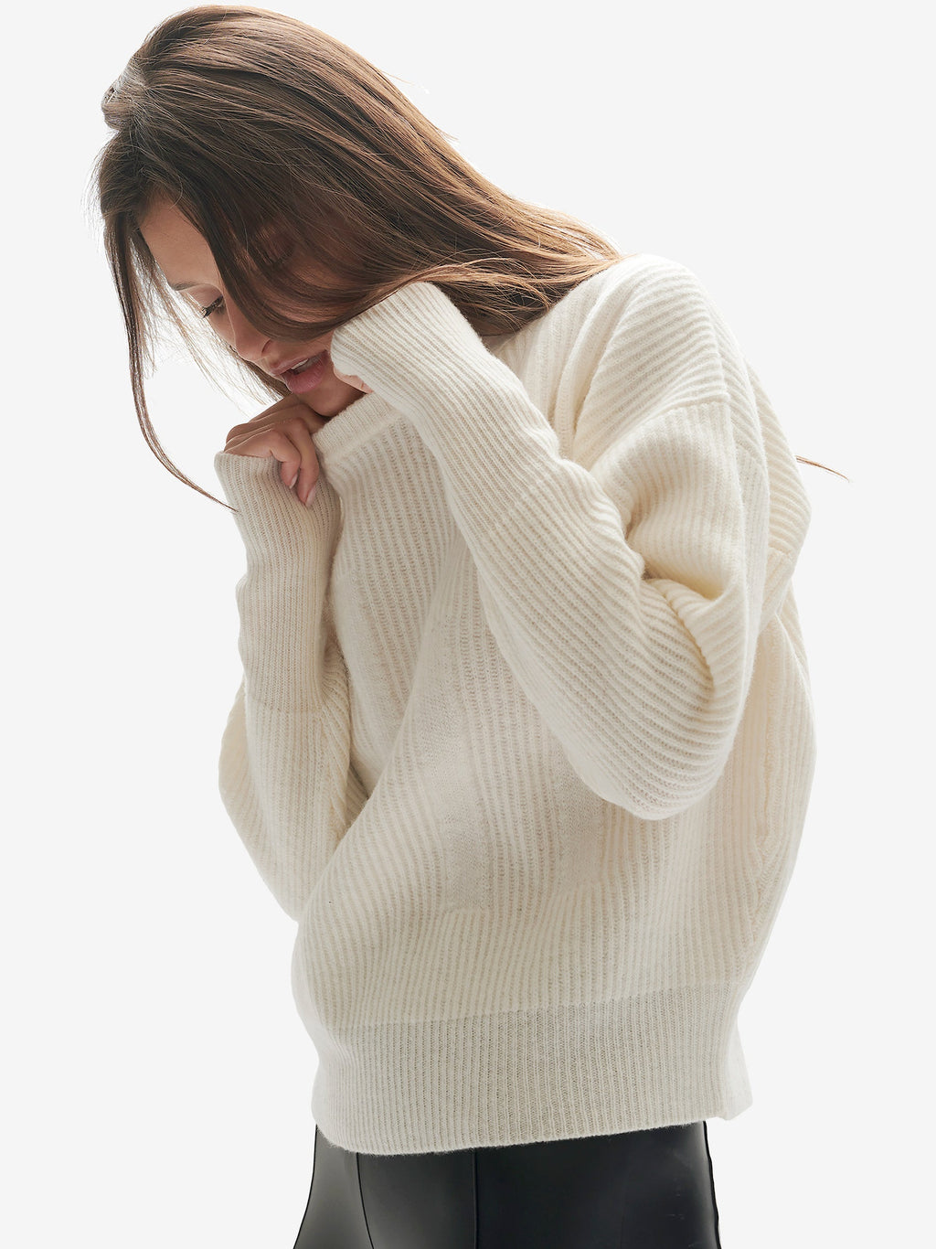 Holden Outerwear | Women's Cream Wool Icon Sweater