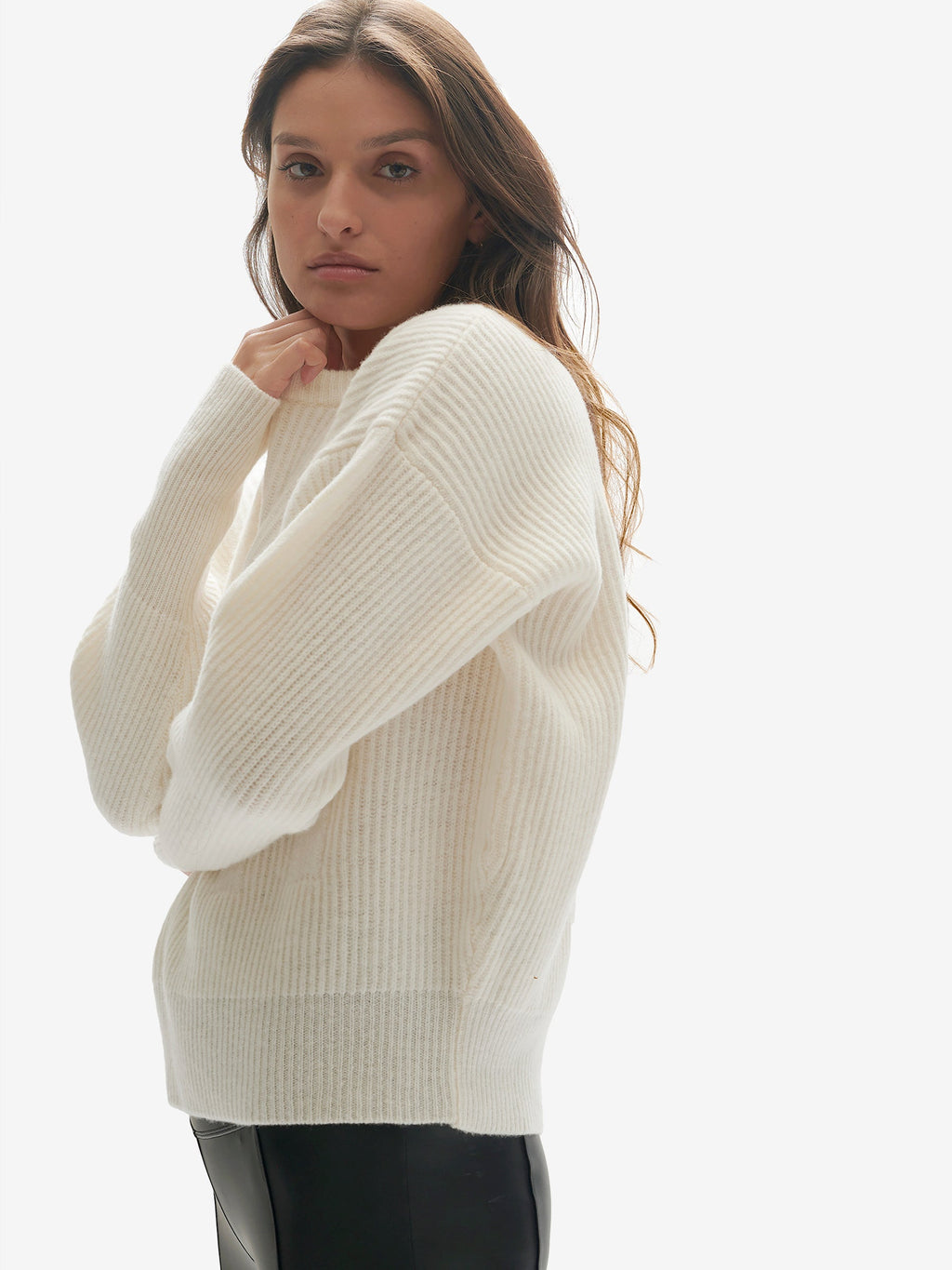 Holden Outerwear | Women's Cream Wool Icon Sweater