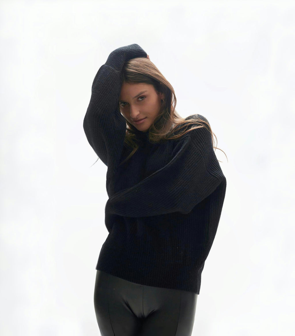 Holden Outerwear | Women's Black Wool Icon Sweater