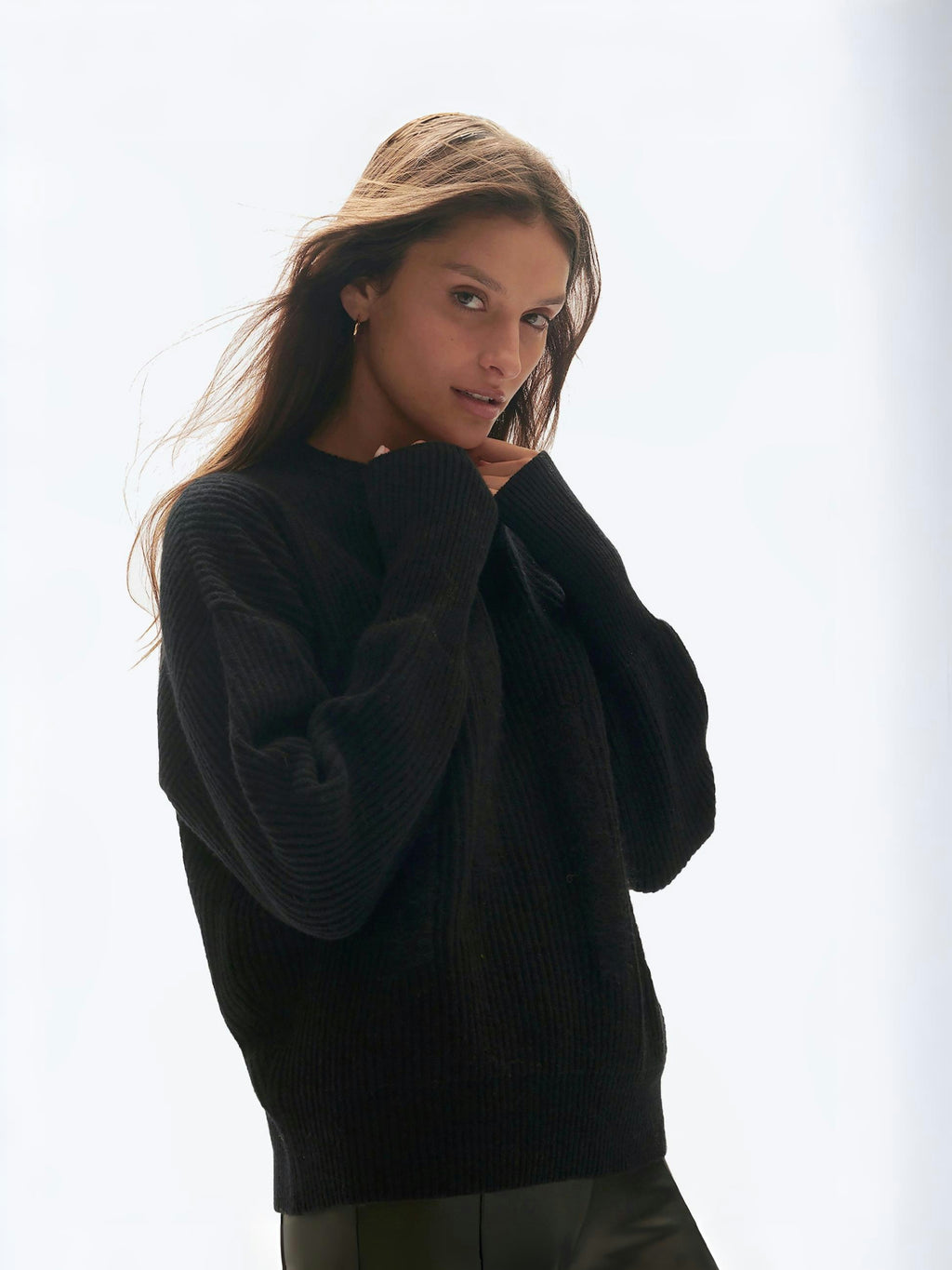Holden Outerwear | Women's Black Wool Icon Sweater