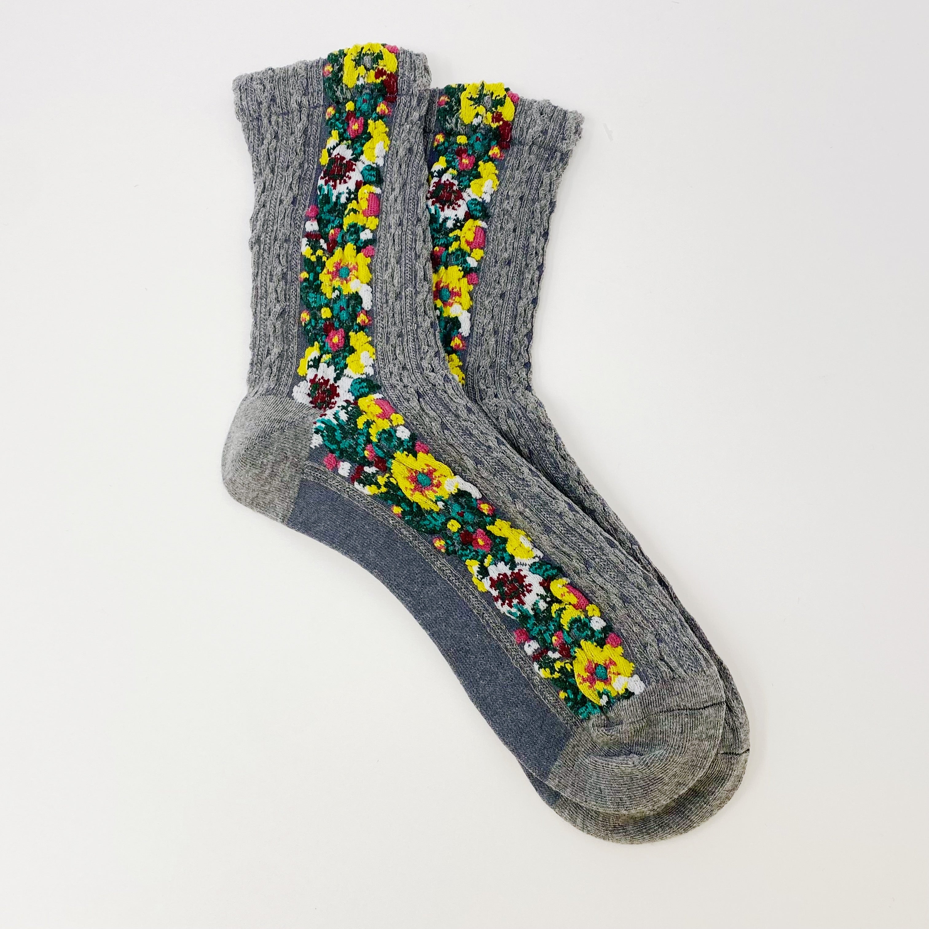 Ellison + Young | Women's Floral Socks