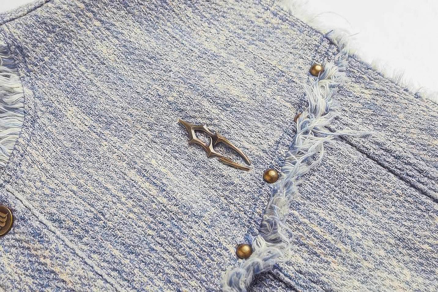 4inme | Distressed Denim Vest