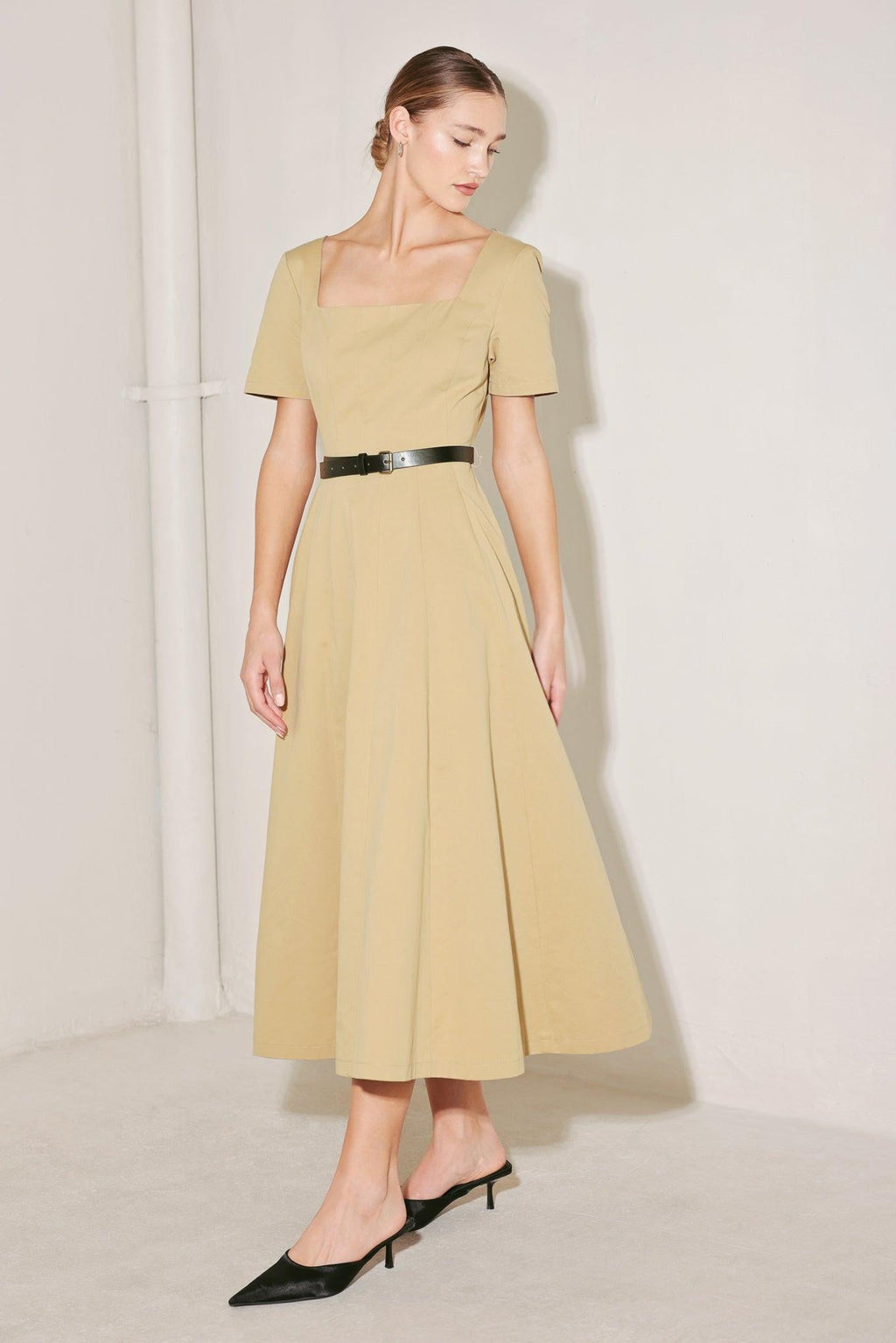 Flying Tomato | Women's Cotton Midi Dress