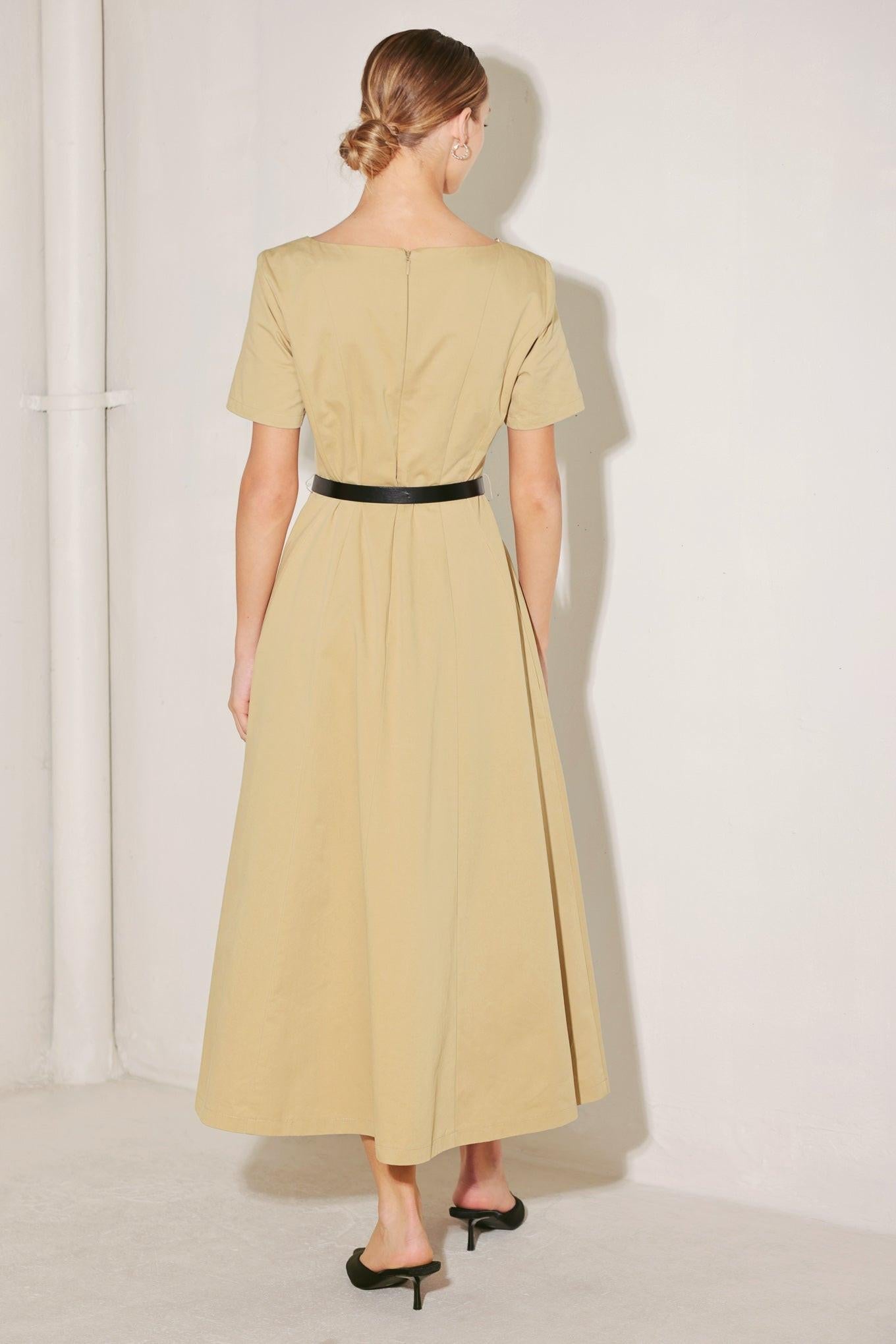 Flying Tomato | Women's Cotton Midi Dress