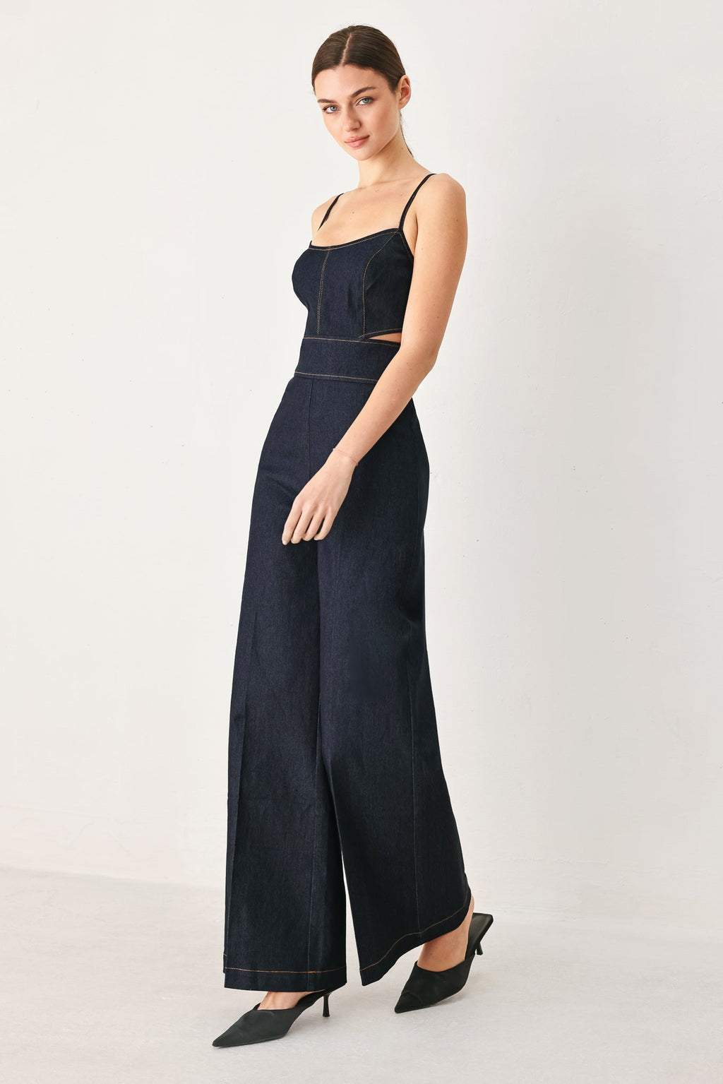 Flying Tomato | Women's Lovely Muse Denim Jumpsuit
