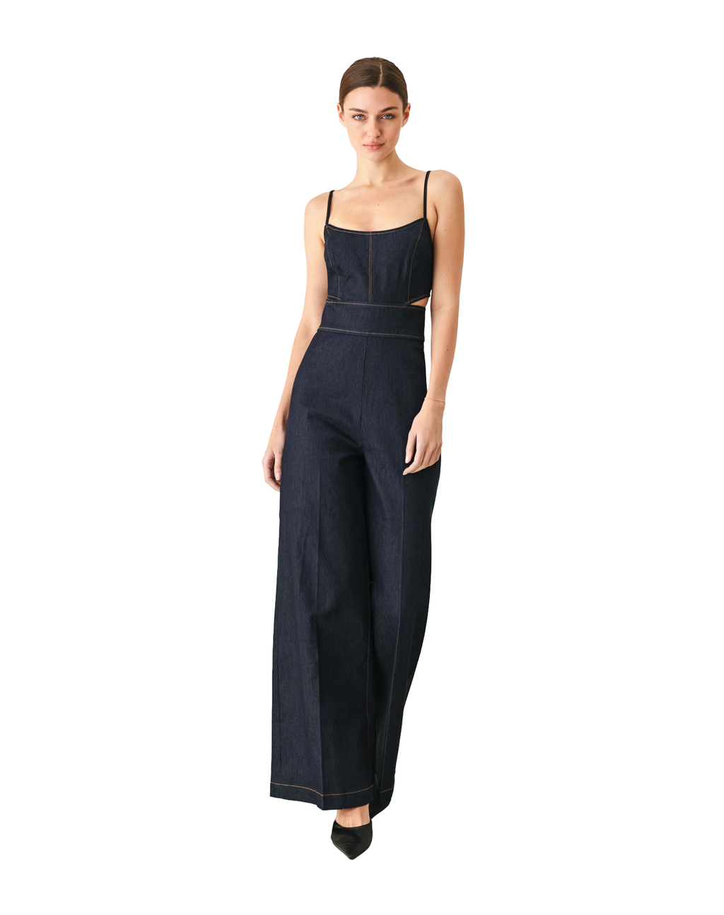 Flying Tomato | Women's Lovely Muse Denim Jumpsuit
