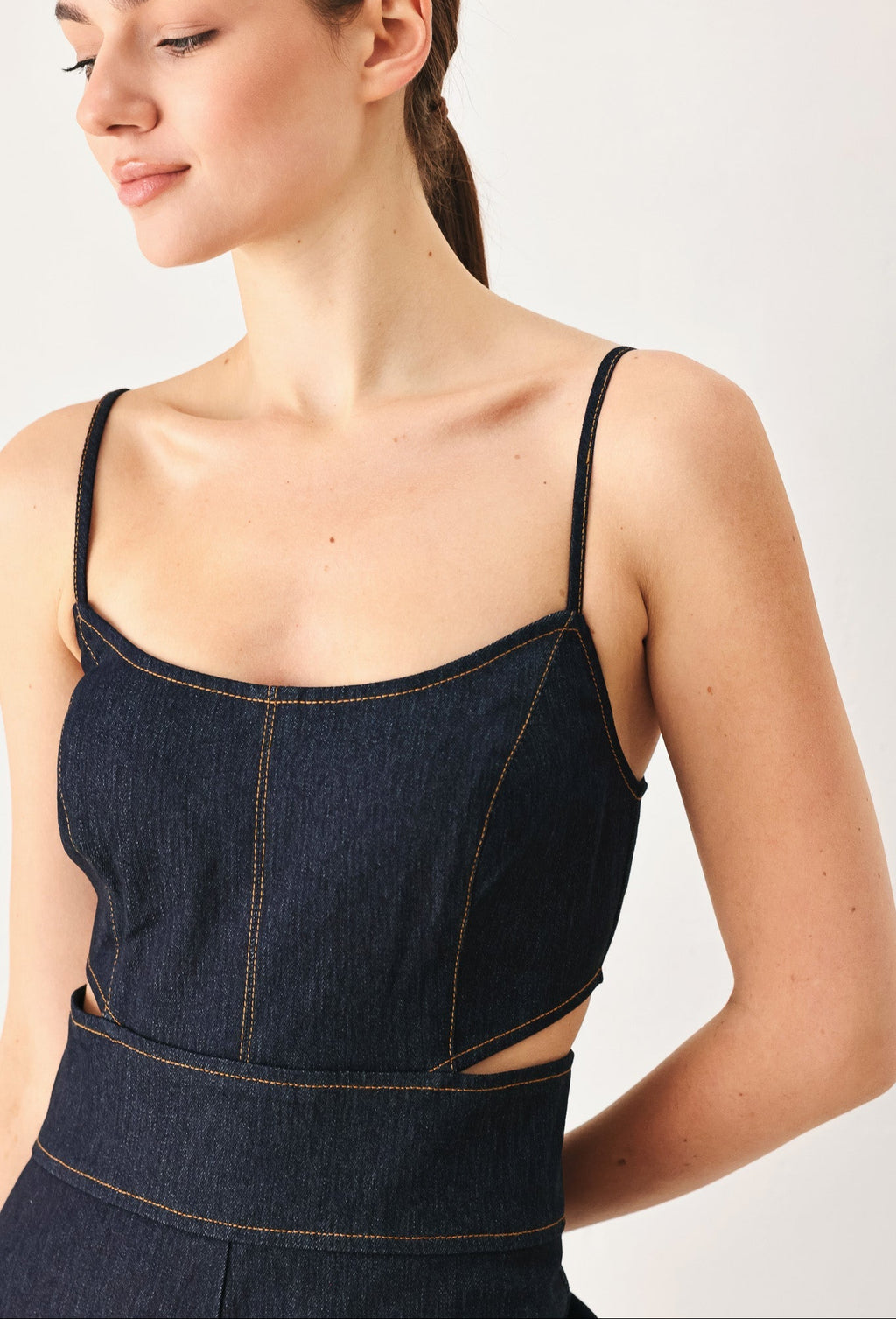 Flying Tomato | Women's Lovely Muse Denim Jumpsuit
