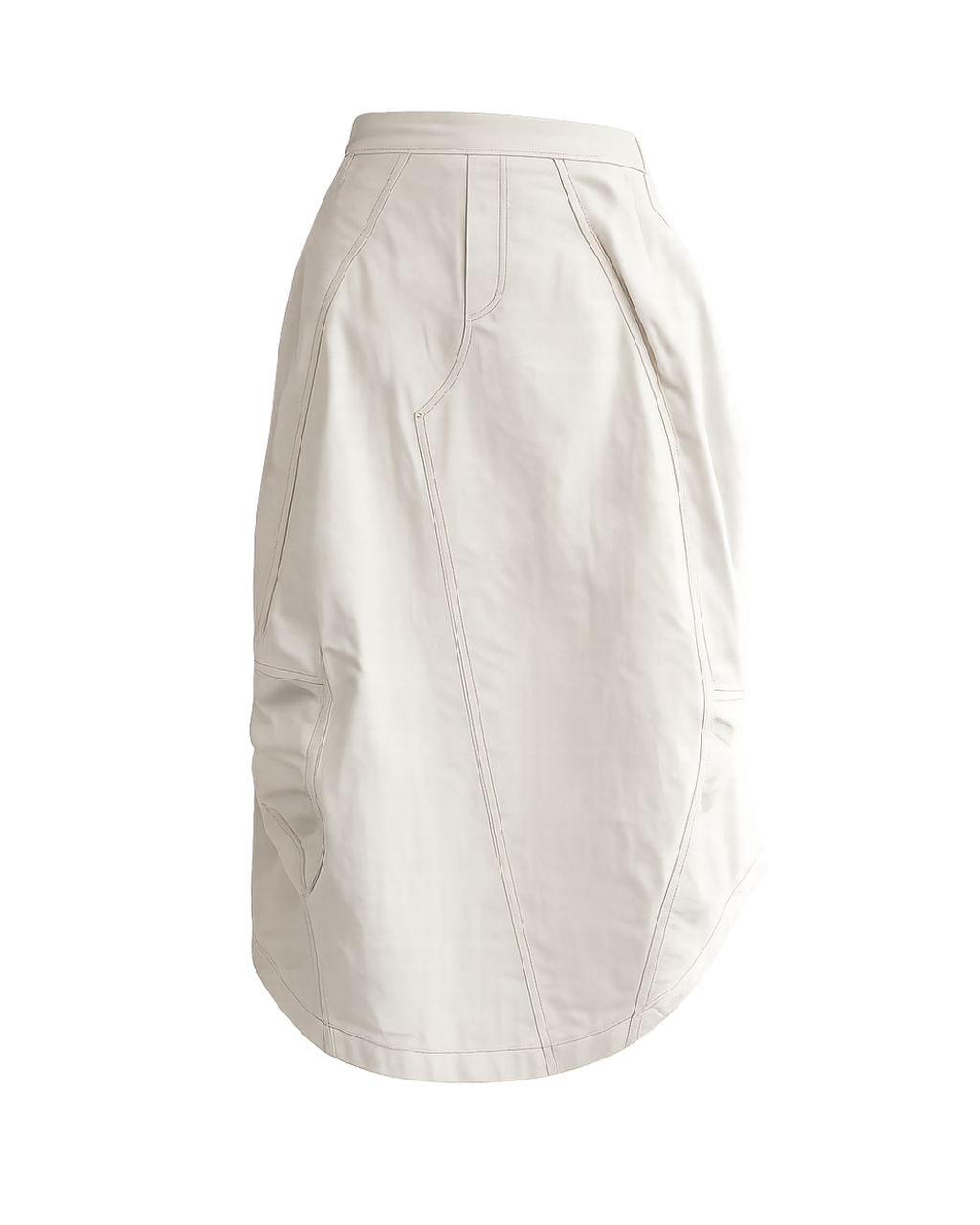 Flow Inspires Us | Falda Breeze Ivory Maxi Skirt