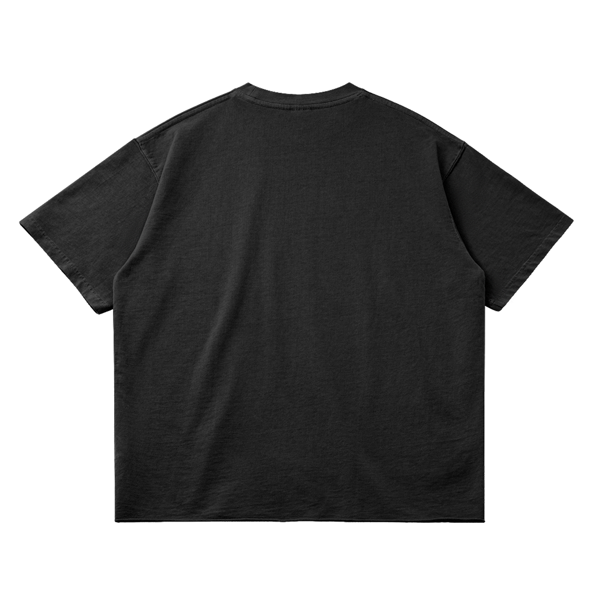 Arnuki | "Ghosts Cant Dream" Garment Dyed Cotton T-shirt w/ Raw Hem