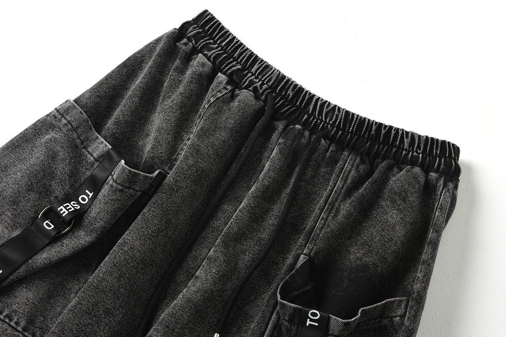 marigoldshadows | Women's Wide Leg Puff Jeans