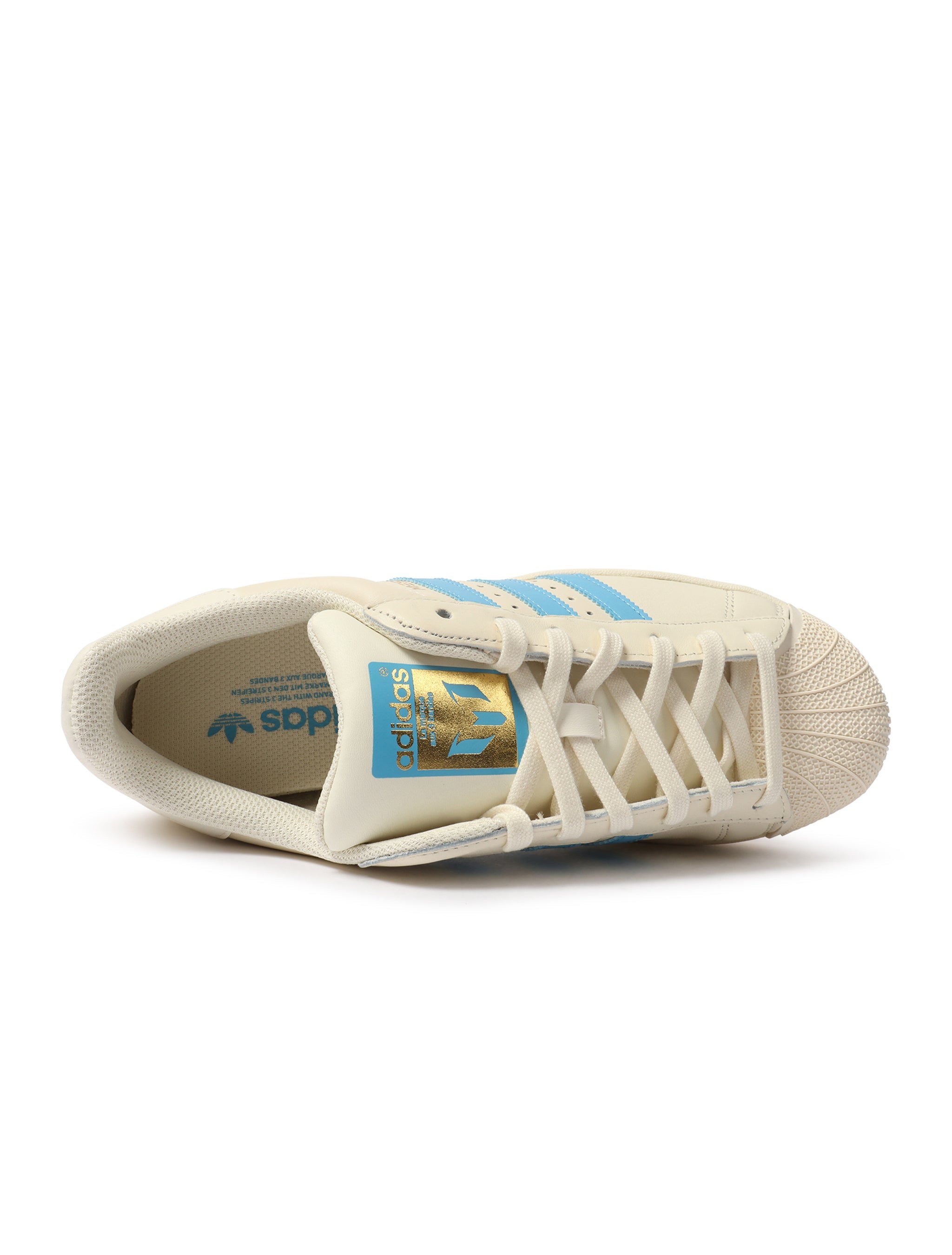Adidas | Men's Superstar Messi Shoes in Cream
