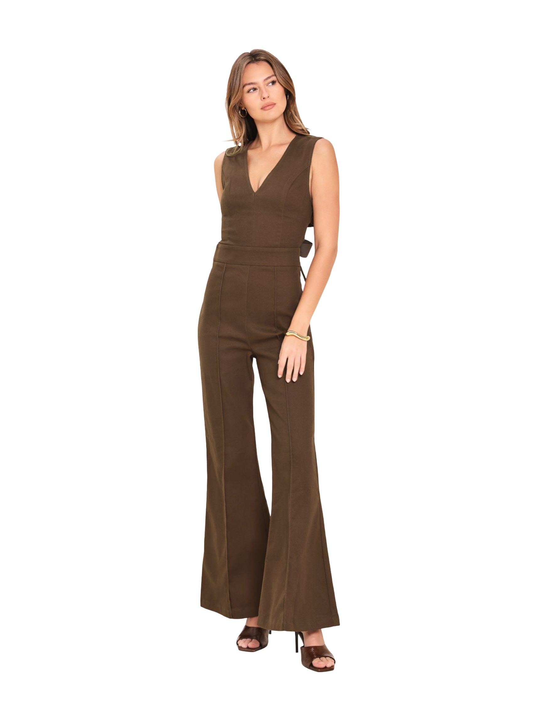 Flying Tomato | Women's Espresso Jumpsuit