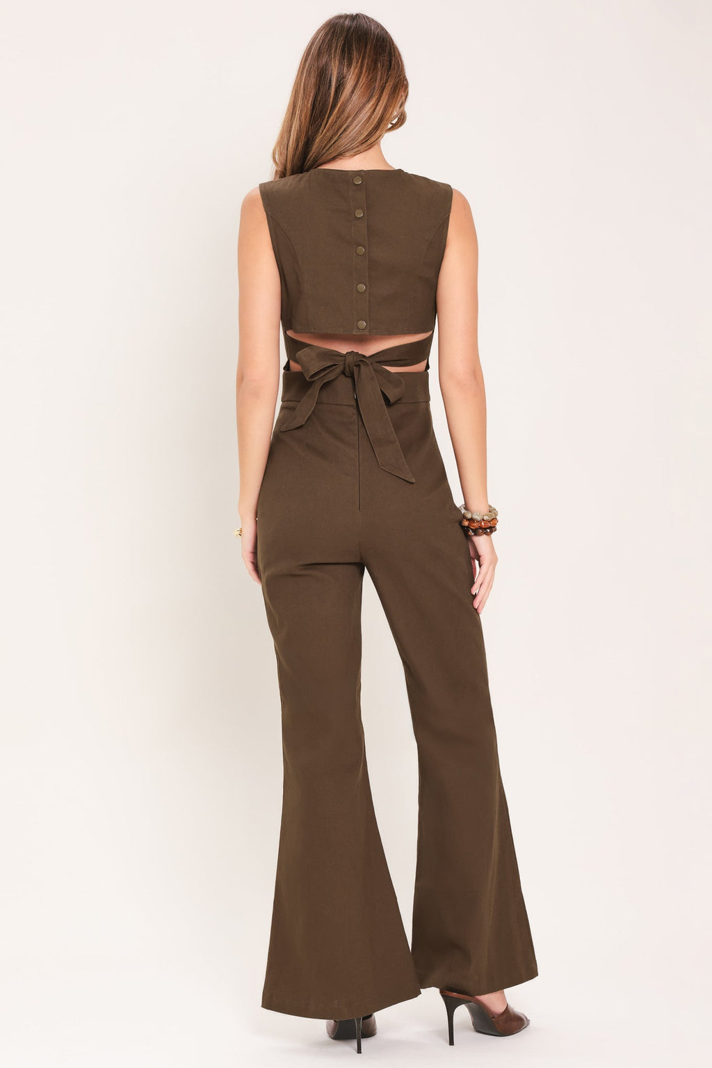 Flying Tomato | Women's Espresso Jumpsuit
