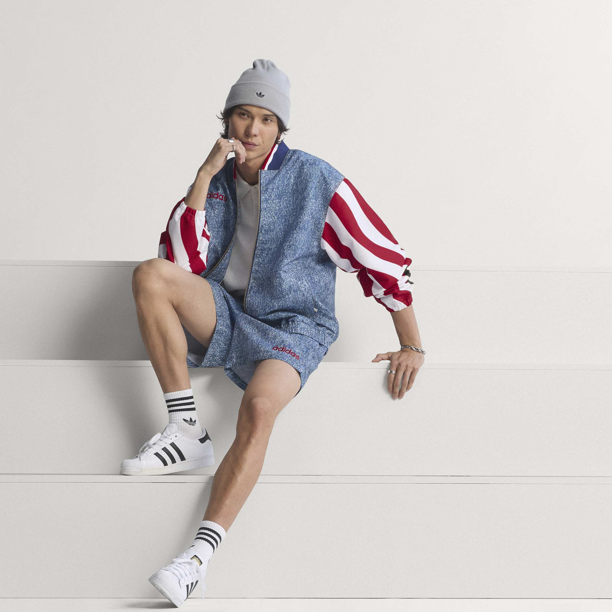 Adidas | Men's Denim Track Jacket