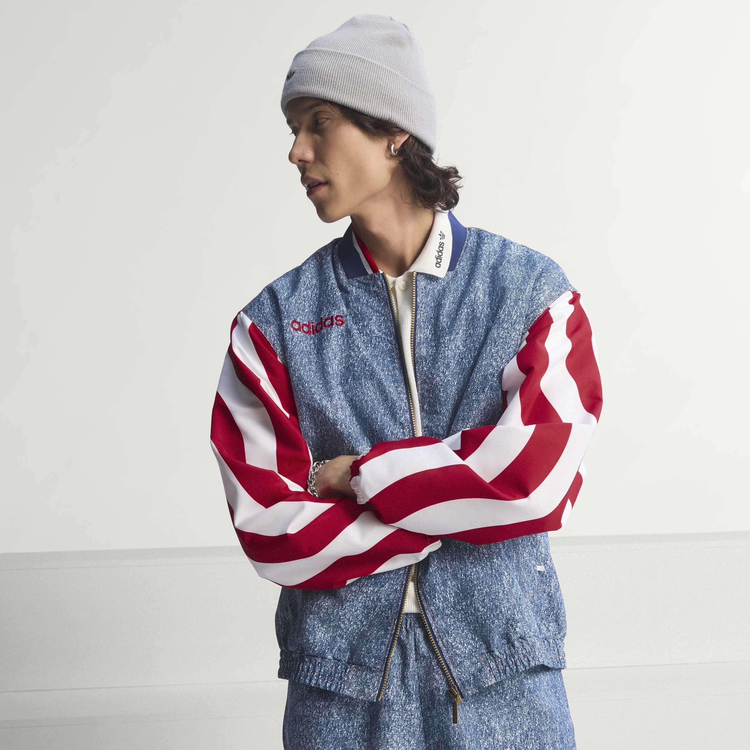 Adidas | Men's Denim Track Jacket