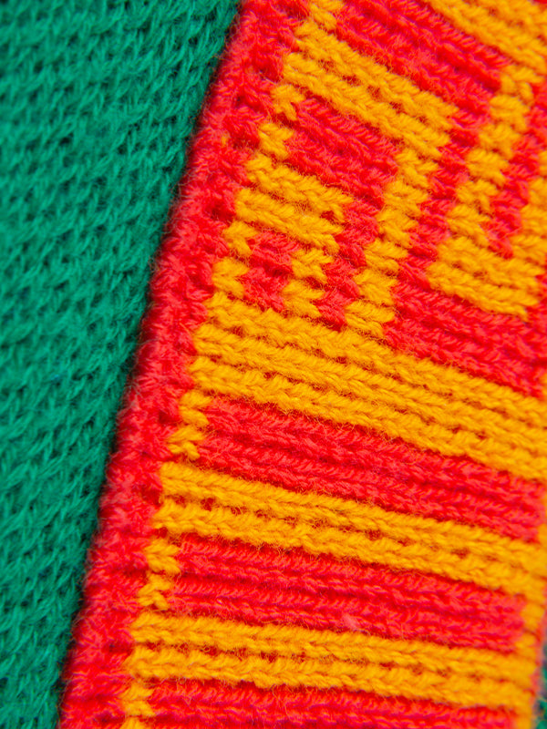 The Djites | Men's Mountain View Knit Cotton Polo Sweater