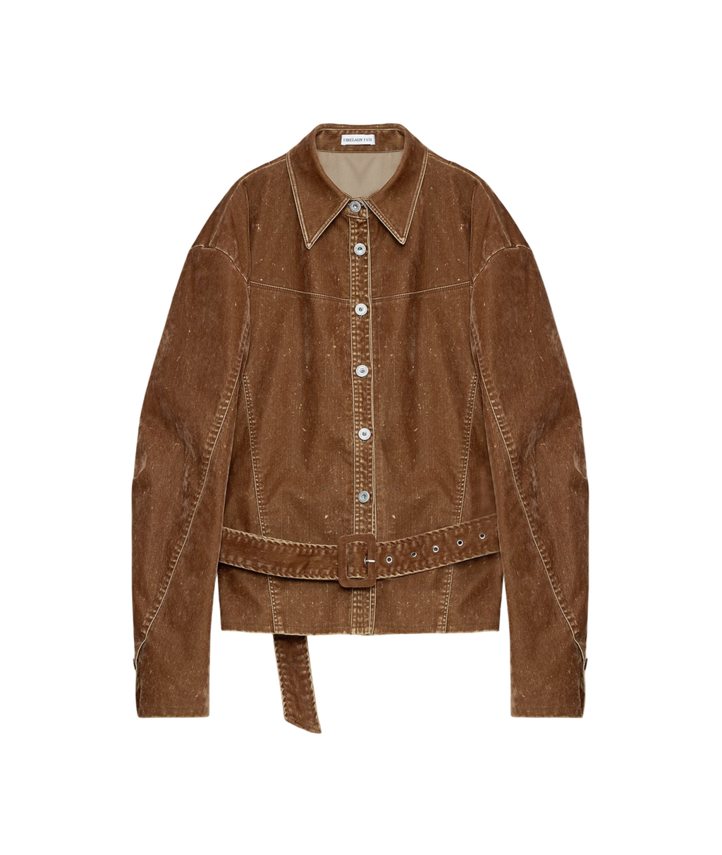 FIRELADY FUR | Women's Distressed Cotton Jacket