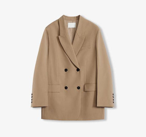 FIRELADY FUR | Women's High-Density Fine Silk & Wool Blend Suit Jacket