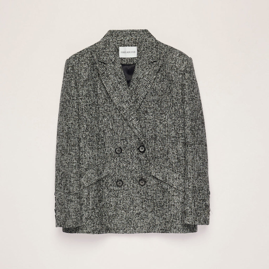 Women's Tweed Suit Jacket | Meteor