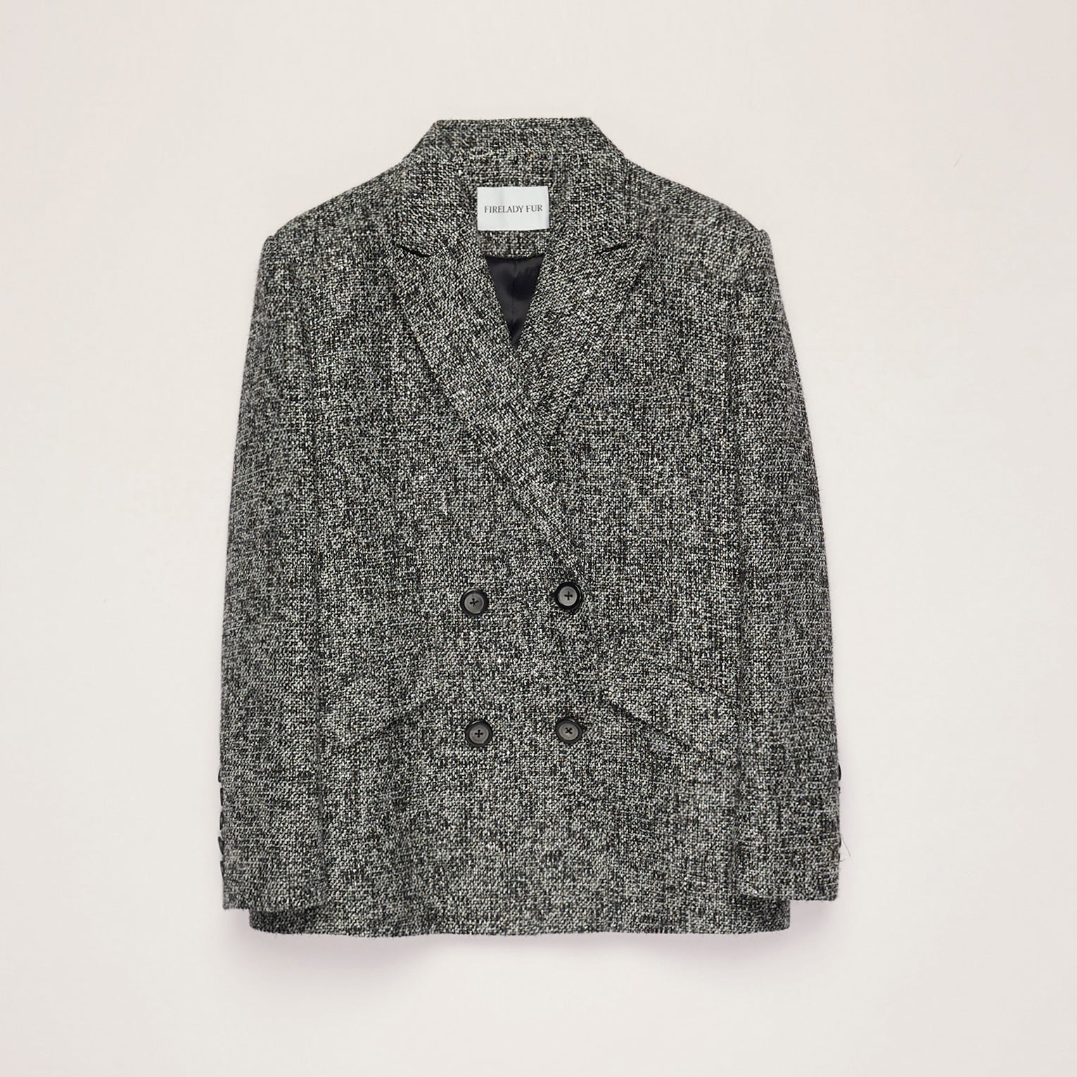 Women's Tweed Suit Jacket | Meteor