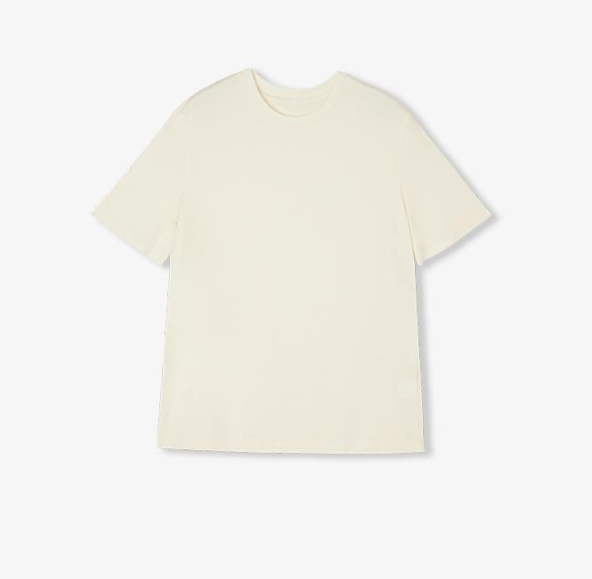 PREMIUM STYLE CO. LTD. | Women's 15.5mm Cashmere & Tencel Blend T-shirt