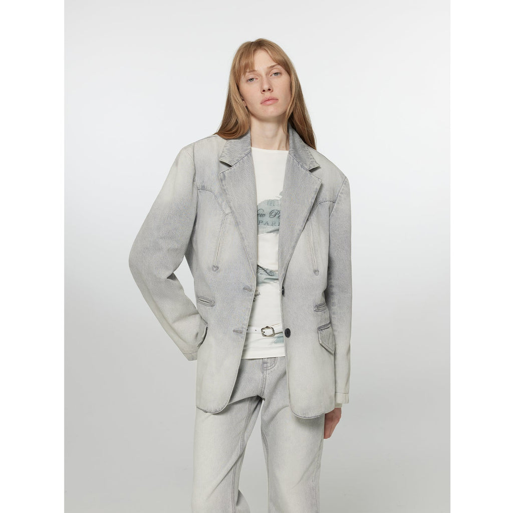 FIRELADY FUR | Women's Loose Denim Jacket